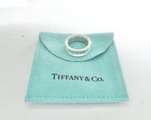 Load image into Gallery viewer, Authentic Tiffany &amp; Co. 1837 Ring T Co 925 Concave Sterling Silver Medium Concave Band Ring Size 5.5

