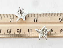 Carica l'immagine nel visualizzatore di Gallery, Authentic Tiffany &amp; Co. Elsa Peretti Starfish Earrings Sterling Silver Starfish Pierced Earrings
