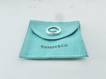 Load image into Gallery viewer, Authentic Tiffany &amp; Co. Elsa Peretti Diamond Ring Sterling Silver Solitaire Round-Cut Diamond Stackable Band Ring Size 3.5
