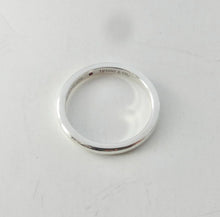 Load image into Gallery viewer, Authentic Tiffany &amp; Co. Elsa Peretti Ruby Ring Sterling Silver Red Ruby Round-Cut Stackable Band Ring Size 5.5
