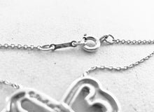 Carregar imagem no visualizador da galeria, Authentic Tiffany &amp; Co. Paloma Picasso Double Loving Heart Necklace Sterling Silver Pendant Necklace

