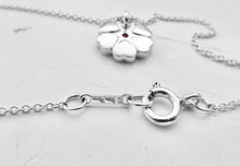Carica l'immagine nel visualizzatore di Gallery, Authentic Tiffany &amp; Co. Paloma Picasso Crown of Hearts Pink Sapphire Pendant Mini Sterling Silver Necklace
