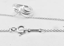 Carregar imagem no visualizador da galeria, Authentic Tiffany &amp; Co. Paloma Picasso Heart Necklace Tenderness Modern Heart Sterling Silver Pendant Necklace
