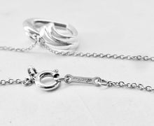 Carregar imagem no visualizador da galeria, Authentic Tiffany &amp; Co. Paloma Picasso Heart Necklace Tenderness Modern Heart Sterling Silver Pendant Necklace
