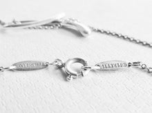 Carica l'immagine nel visualizzatore di Gallery, Authentic Tiffany &amp; Co. Elsa Peretti Sterling Silver Letter "L" Initial Pendant Necklace

