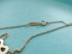 Authentic Tiffany & Co Bow Necklace Rose Gold Diamond Mini Bow Pendant Necklace (Copy)